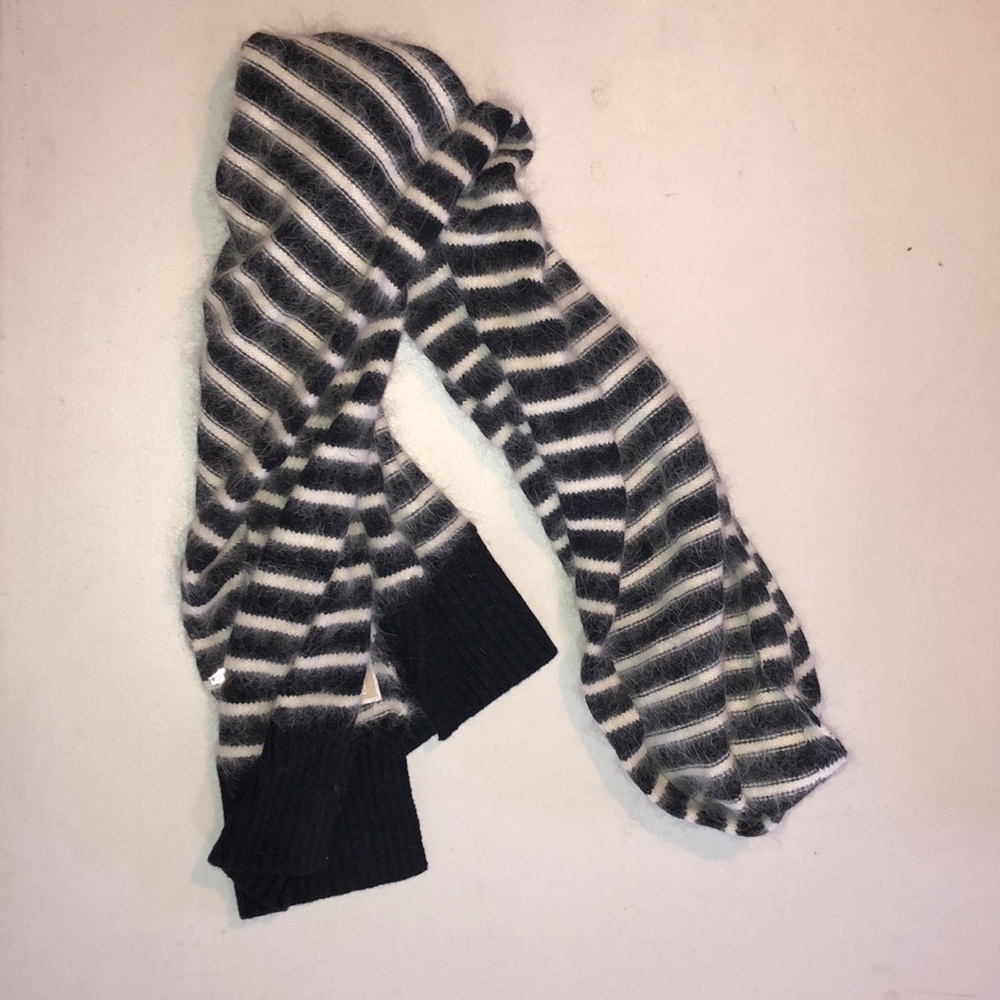 Michael Kors Cashmere striped scarf